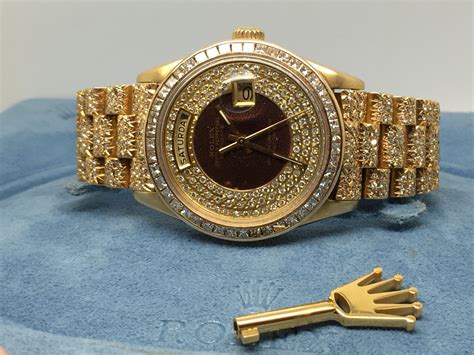 diamond encrusted rolex watch|full diamond encrusted rolex.